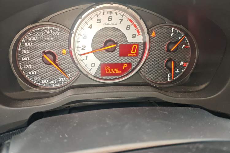 Used Toyota 86 2013 2.0L Automatic Luxury Version Odometer Close Up