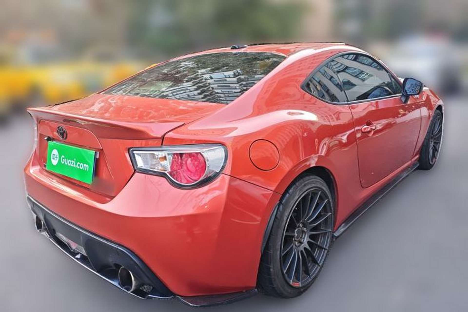 Used Toyota 86 2013 2.0L Automatic Luxury Version Rear Right 45 Deg