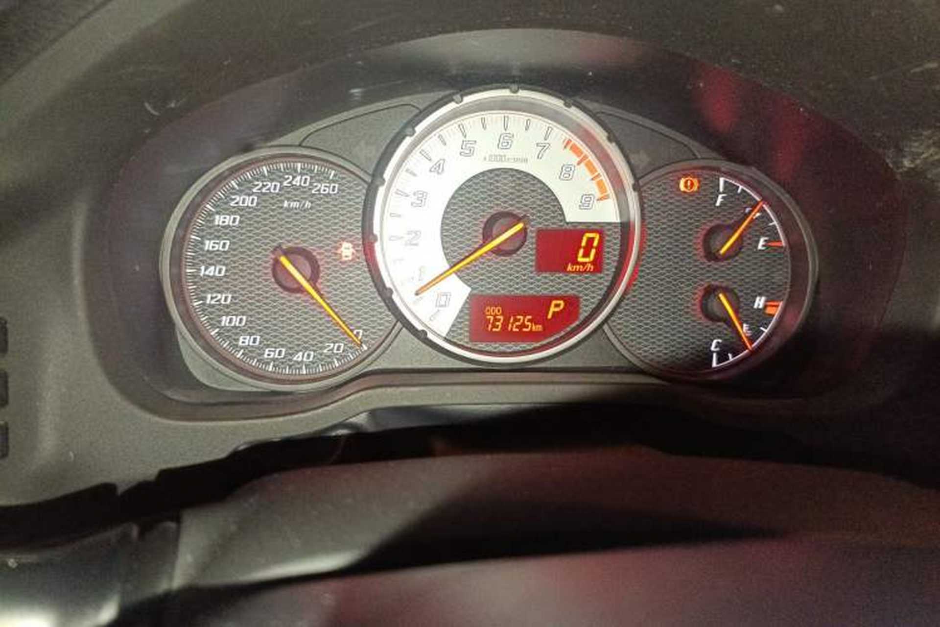 Used Toyota 86 2013 2.0L Automatic Luxury Version Odometer Close Up
