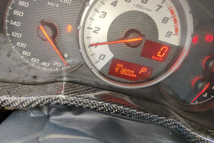 Used Toyota 86 2013 2.0L Automatic Luxury Version Odometer Close Up