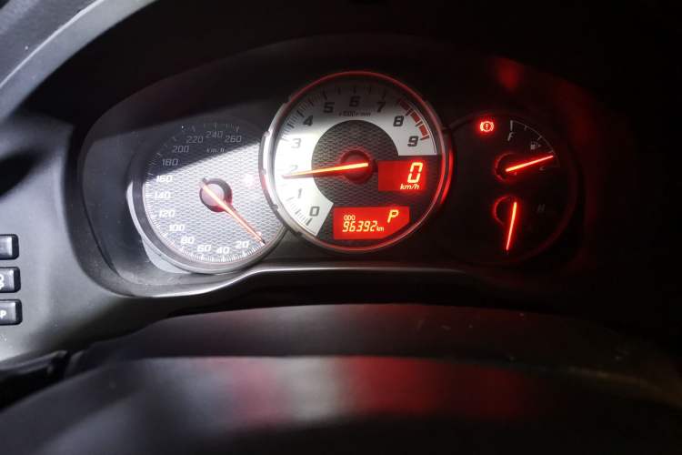 Used Toyota 86 2013 2.0L Automatic Luxury Version Odometer Close Up