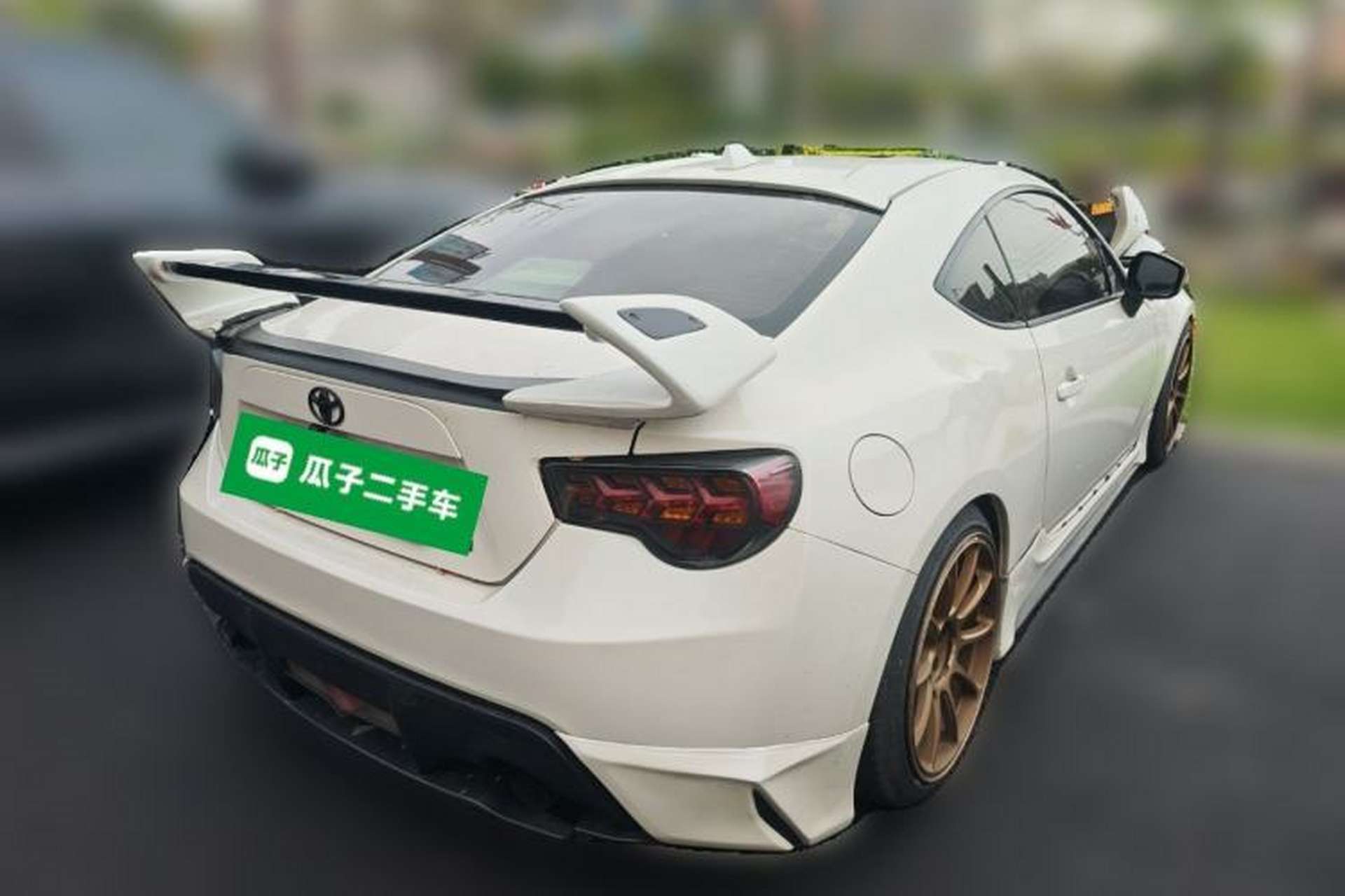 Used Toyota 86 2013 2.0L Automatic Luxury Version Rear Right 45 Deg