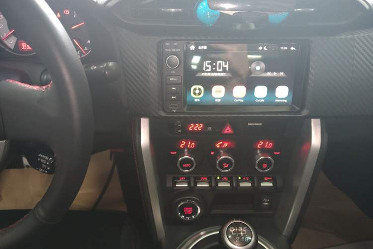 Used Toyota 86 2014 2.0L Manual Luxury Version Audio And AC Panel
