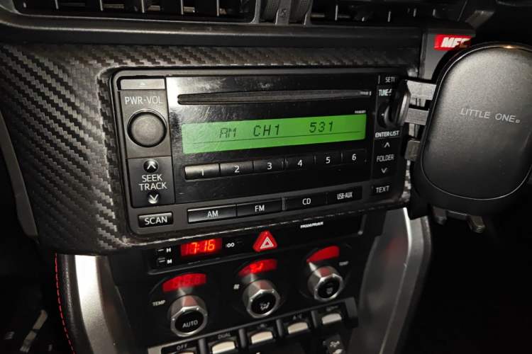 Used Toyota 86 2014 2.0L Manual Luxury Version Audio And AC Panel