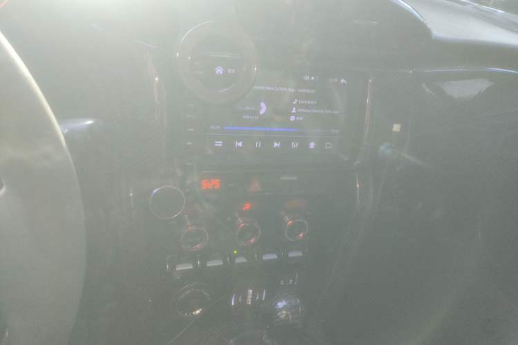 Used Toyota 86 2014 2.0L Automatic Luxury Version Audio And AC Panel