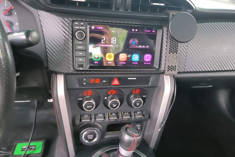 Used Toyota 86 2014 2.0L Automatic Luxury Version Audio And AC Panel