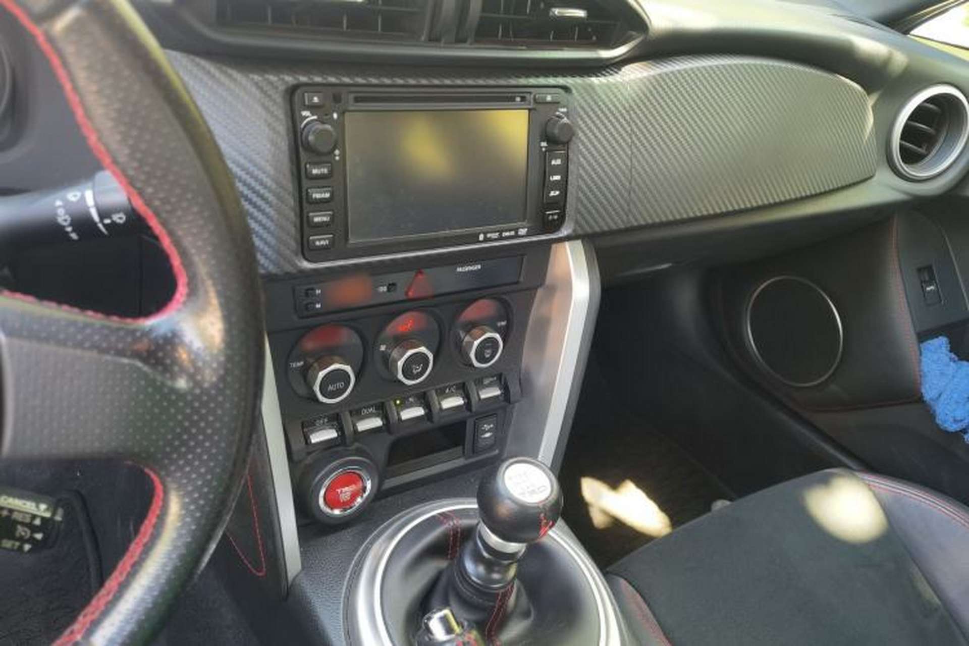 Used Toyota 86 2014 2.0L Manual Luxury Version Audio And AC Panel