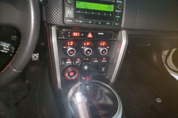 Used Toyota 86 2014 2.0L Manual Luxury Version Audio And AC Panel