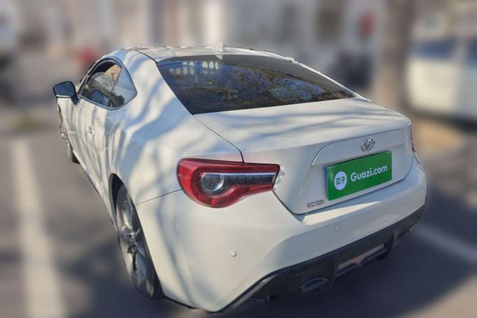 Used Toyota 86 2017 2.0L Manual Luxury Version Rear Left 45 Deg