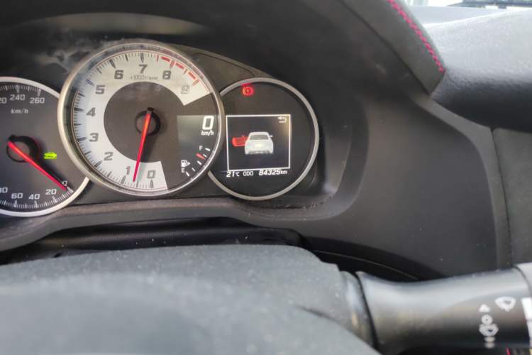 Used Toyota 86 2019 2.0L Manual Luxury Edition Odometer Close Up