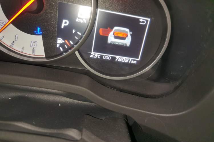 Used Toyota 86 2019 2.0L Automatic Luxury Edition Odometer Close Up