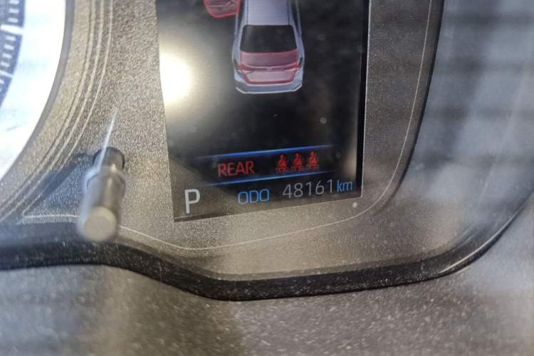 Used Toyota Allion 2021 2.0L Luxury Edition Odometer Close Up