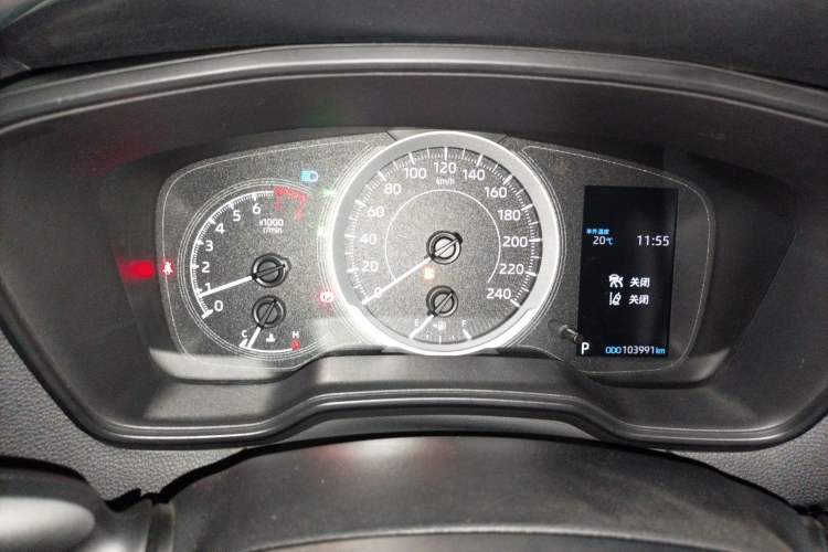 Used Toyota Allion 2021 2.0L Luxury Edition Instrument Cluster