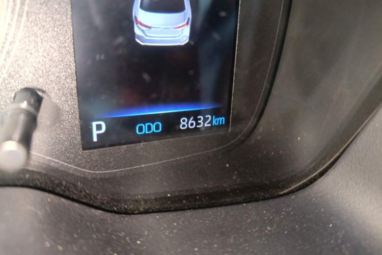 Used Toyota Allion 2021 2.0L Luxury Edition Odometer Close Up