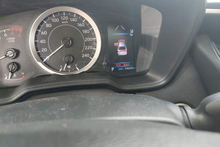 Used Toyota Allion 2021 2.0L Luxury Edition Odometer Close Up