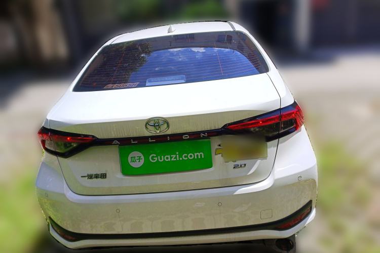 Used Toyota Allion 2021 2.0L Luxury Edition Rear