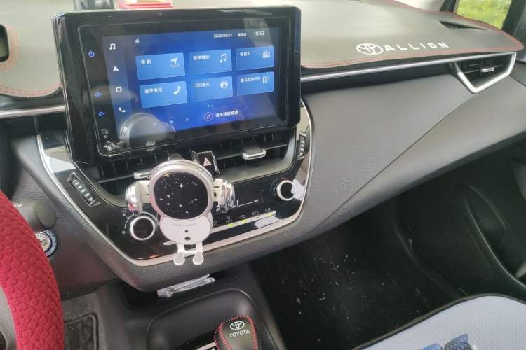Used Toyota Allion 2021 2.0L Luxury Edition Audio And AC Panel