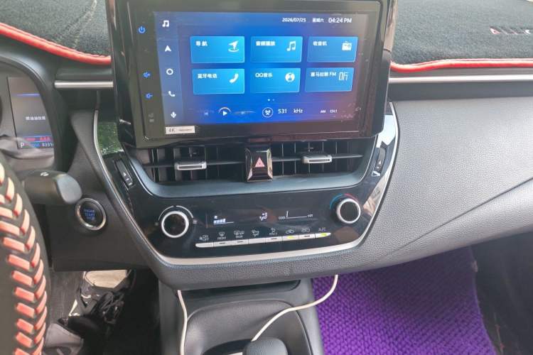 Used Toyota Allion 2021 2.0L Luxury Edition Audio And AC Panel