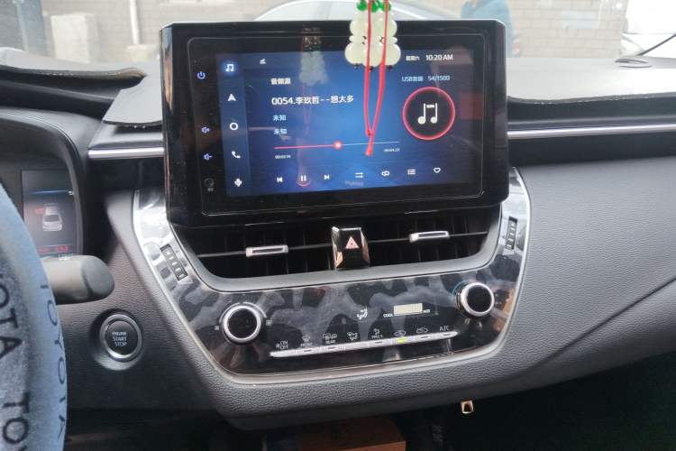 Used Toyota Allion 2021 2.0L Luxury Edition Audio And AC Panel