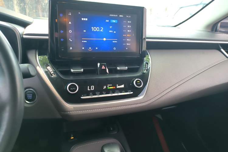 Used Toyota Allion 2021 2.0L Flagship Edition Audio And AC Panel