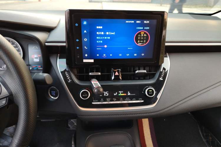 Used Toyota Allion 2021 2.0L Deluxe Edition Audio And AC Panel
