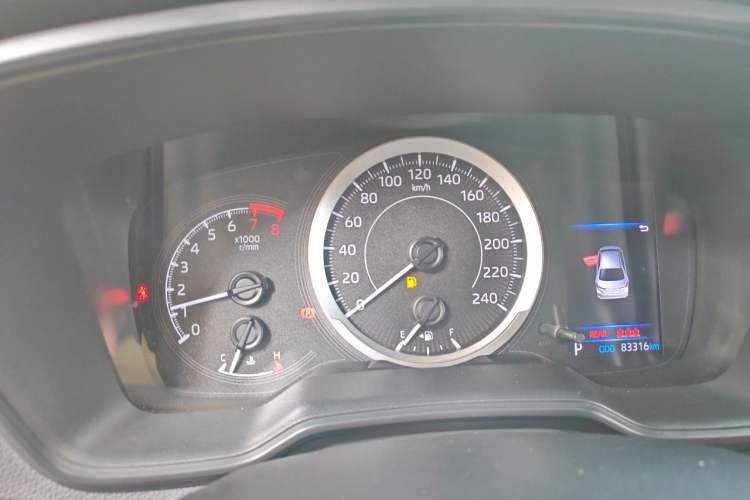 Used Toyota Allion 2021 2.0L Luxury Edition Instrument Cluster