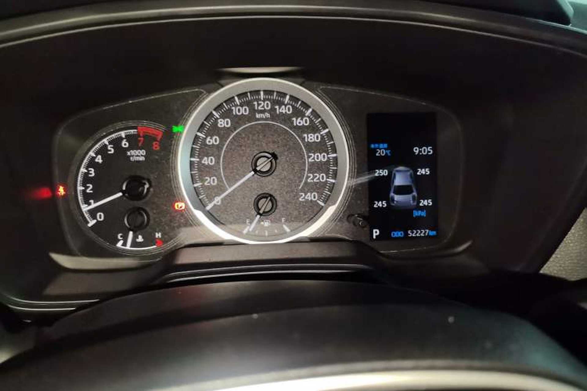 Used Toyota Allion 2021 2.0L Ambition Edition Instrument Cluster