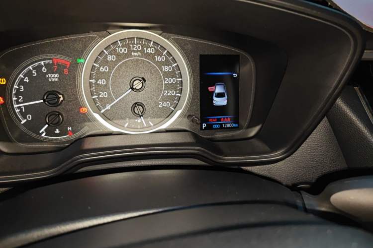 Used Toyota Allion 2021 2.0L Luxury Edition Odometer Close Up
