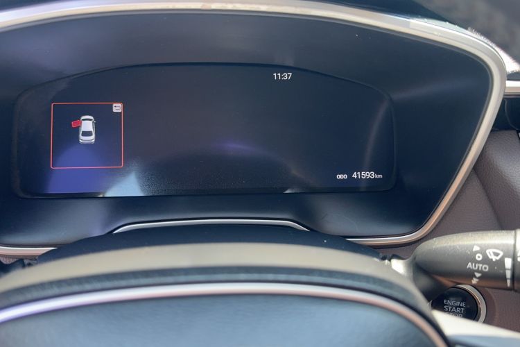 Used Toyota Allion 2021 2.0L Flagship Edition Odometer Close Up