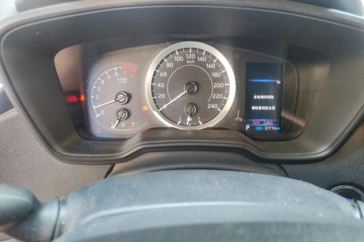 Used Toyota Allion 2021 2.0L Ambition Edition Odometer Close Up
