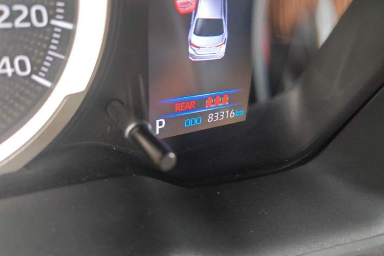 Used Toyota Allion 2021 2.0L Luxury Edition Odometer Close Up