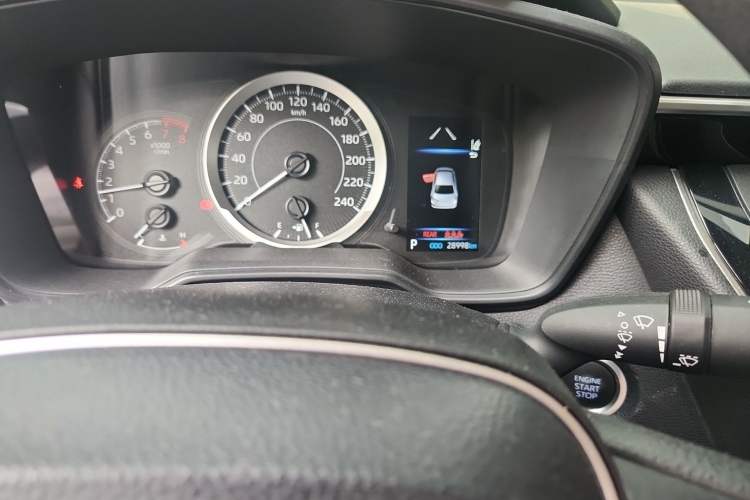 Used Toyota Allion 2021 2.0L Luxury Edition Odometer Close Up