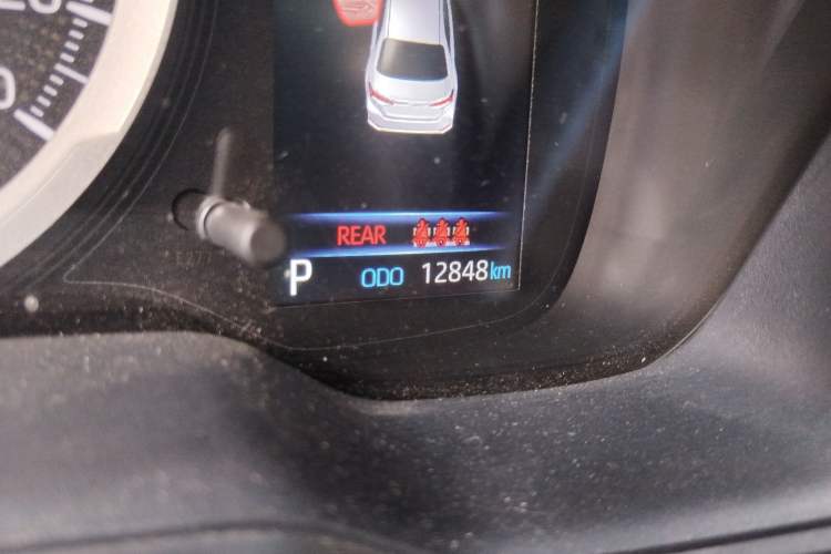Used Toyota Allion 2021 2.0L Luxury Edition Odometer Close Up