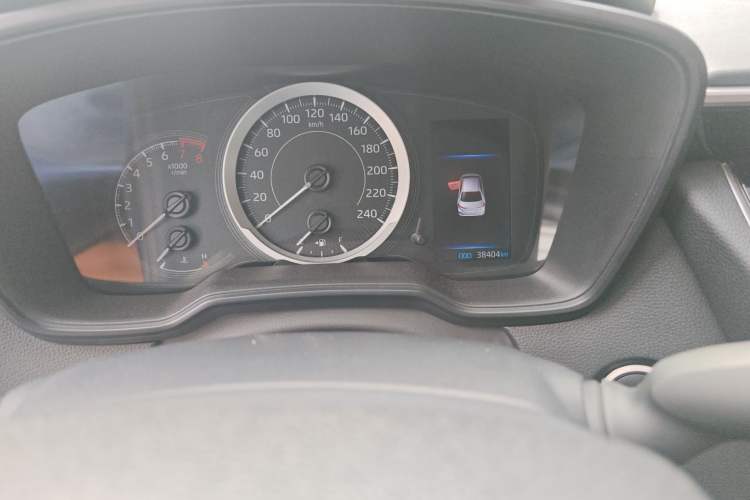 Used Toyota Allion 2021 2.0L Luxury Edition Odometer Close Up