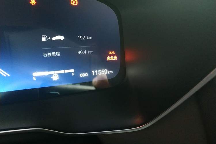 Used Toyota Allion 2021 2.0L Flagship Edition Odometer Close Up