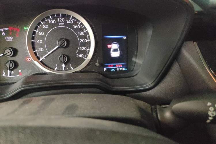 Used Toyota Allion 2021 2.0L Deluxe Edition Odometer Close Up