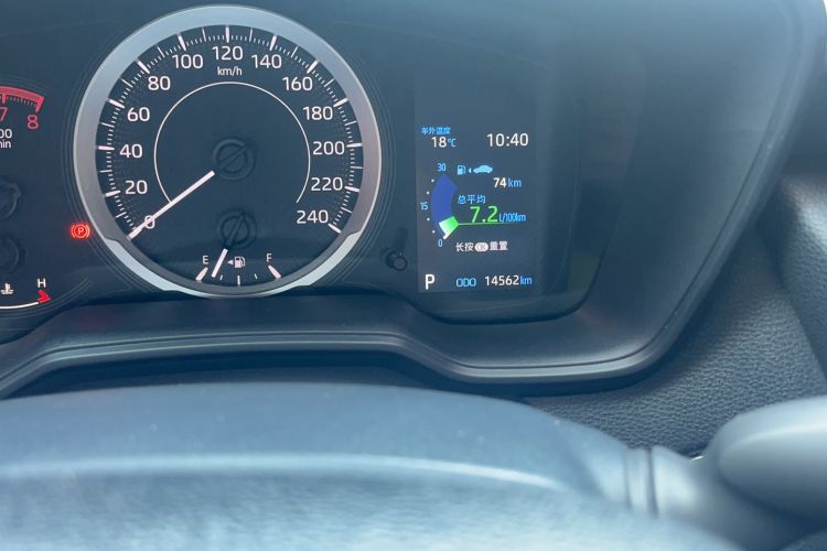 Used Toyota Allion 2021 2.0L Ambition Edition Odometer Close Up
