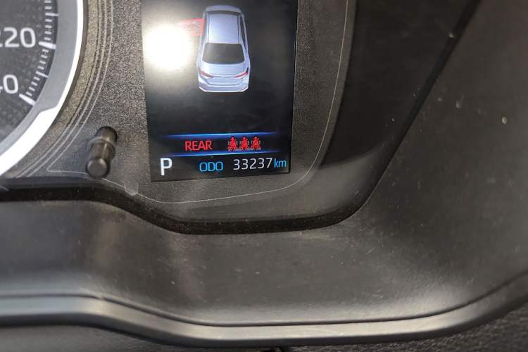 Used Toyota Allion 2021 2.0L Luxury Edition Odometer Close Up