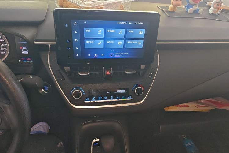 Used Toyota Allion 2021 2.0L Luxury Edition Audio And AC Panel