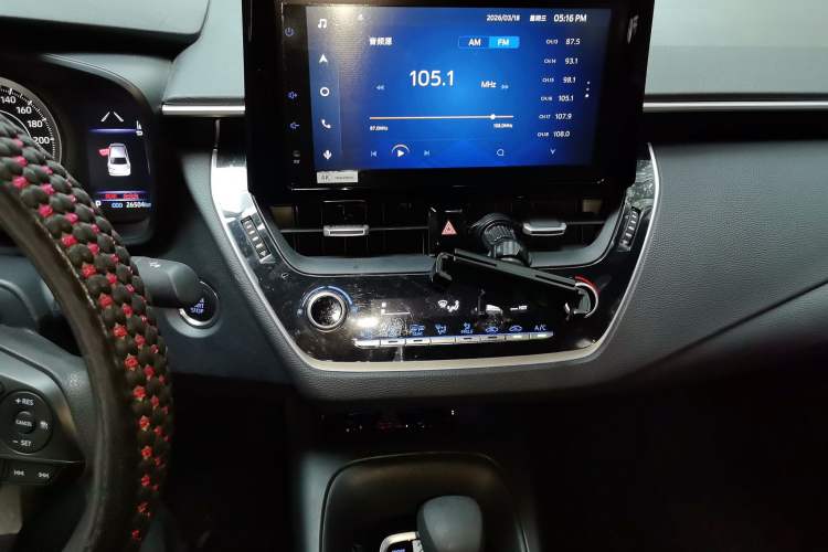 Used Toyota Allion 2021 2.0L Luxury Edition Audio And AC Panel