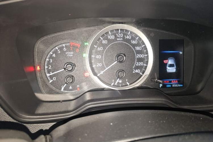 Used Toyota Allion 2021 2.0L Ambition Edition Instrument Cluster