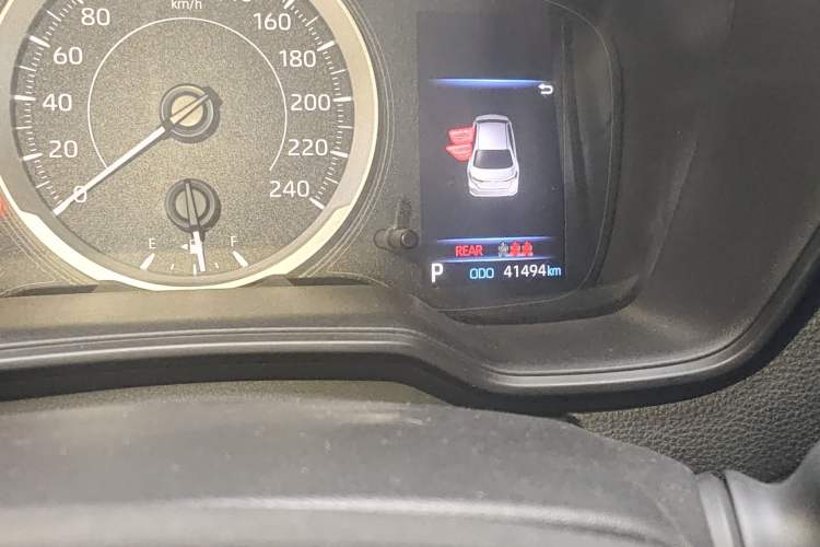 Used Toyota Allion 2021 2.0L Ambition Edition Odometer Close Up