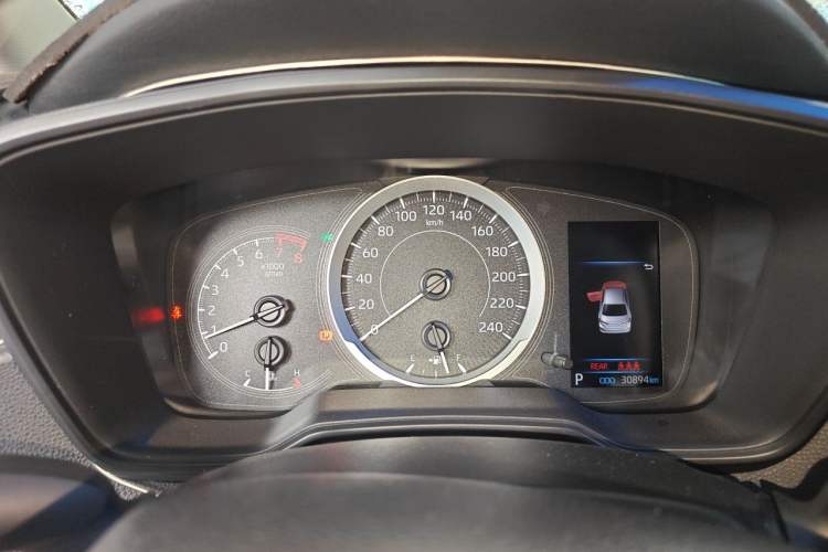 Used Toyota Allion 2021 2.0L Luxury Edition Odometer Close Up