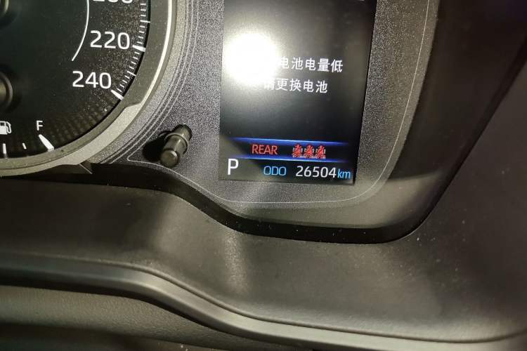 Used Toyota Allion 2021 2.0L Luxury Edition Odometer Close Up