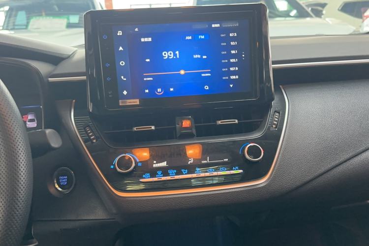 Used Toyota Allion 2021 2.0L Luxury Edition Audio And AC Panel