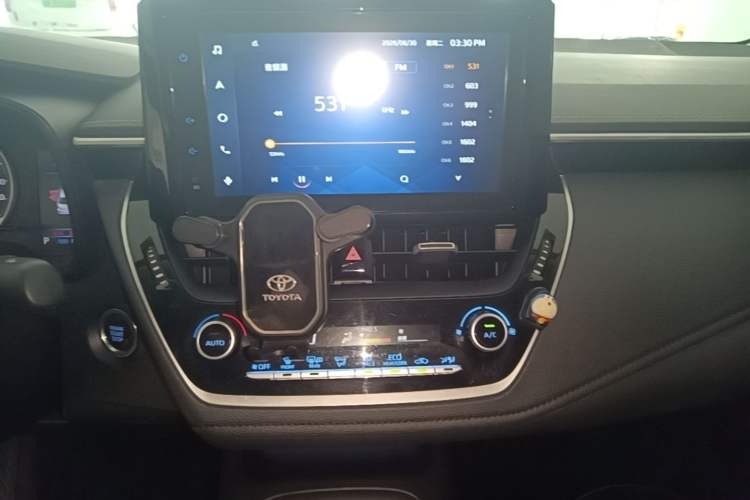 Used Toyota Allion 2021 2.0L Deluxe Edition Audio And AC Panel
