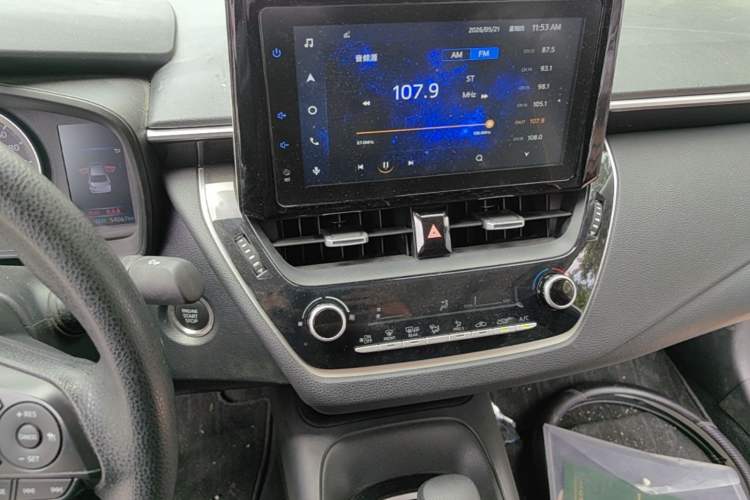 Used Toyota Allion 2021 2.0L Luxury Edition Audio And AC Panel