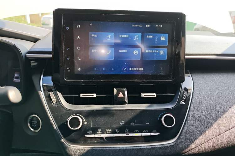Used Toyota Allion 2021 2.0L Luxury Edition Audio And AC Panel