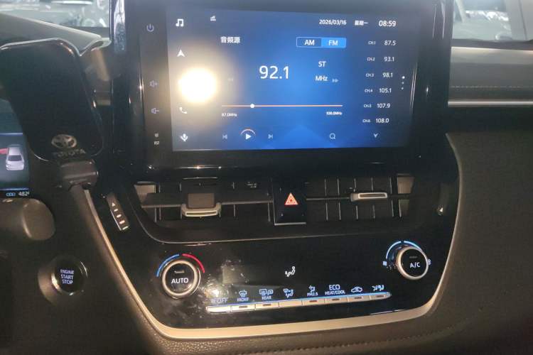 Used Toyota Allion 2021 2.0L Deluxe Edition Audio And AC Panel