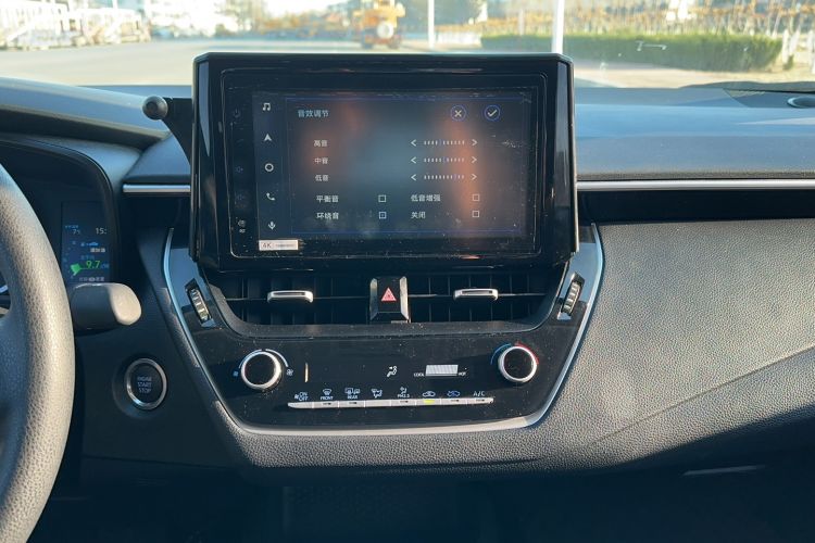 Used Toyota Allion 2021 2.0L Luxury Edition Audio And AC Panel